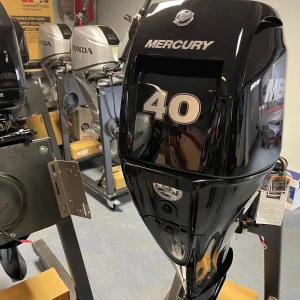 SHOP mercury 40 hp long shaft f40 efi elpt (including remote control, gauges and propeller)