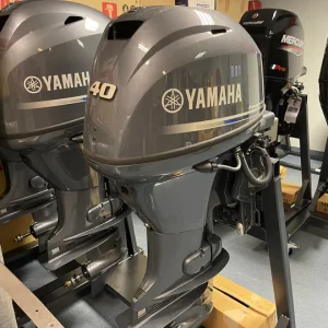 yamaha 40hp long shaft f40 fetl (including remote control, gauge and propeller)